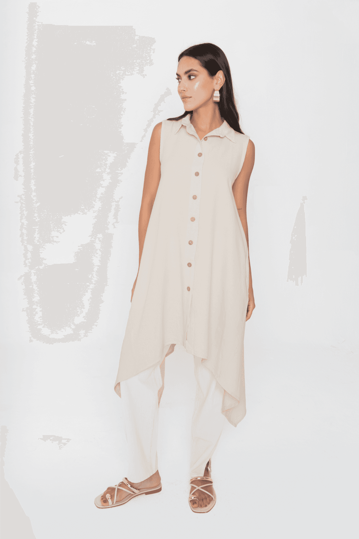 Blusón Nora sin Manga